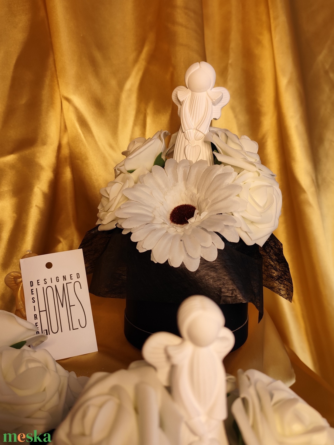 Emlékezés - angyalkás disz - otthon & életmód - dekoráció - asztal és polc dekoráció - asztaldísz - Meska.hu