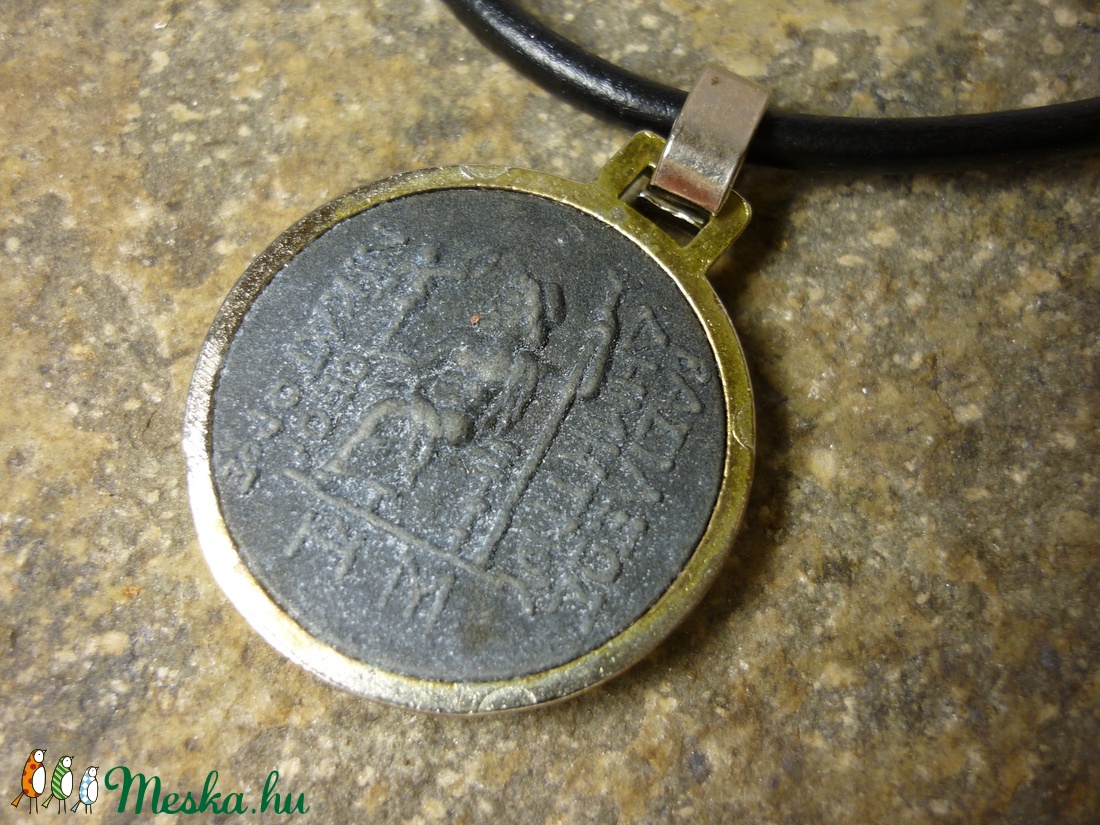 Görög isten - medálos férfi nyaklánc -  - Meska.hu