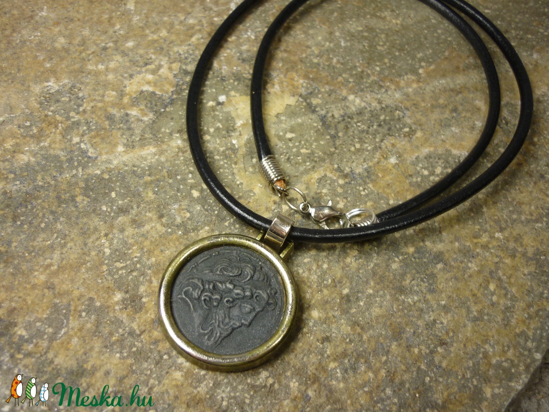  Görög isten - medálos férfi nyaklánc -  - Meska.hu
