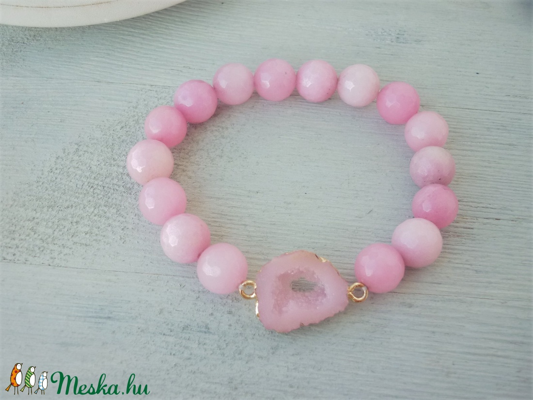 Csodabarlang - pink morganit ásvány karkötő - ékszer - karkötő - bogyós karkötő - Meska.hu Csodabarlang - pink morganit ásvány karkötő - ékszer - karkötő - bogyós karkötő - Meska.hu