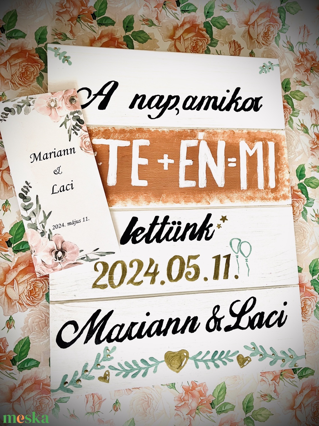 Te + Én = Mi esküvői deszka - esküvő - dekoráció - tábla & jelzés - Meska.hu Te + Én = Mi esküvői deszka - esküvő - dekoráció - tábla & jelzés - Meska.hu
