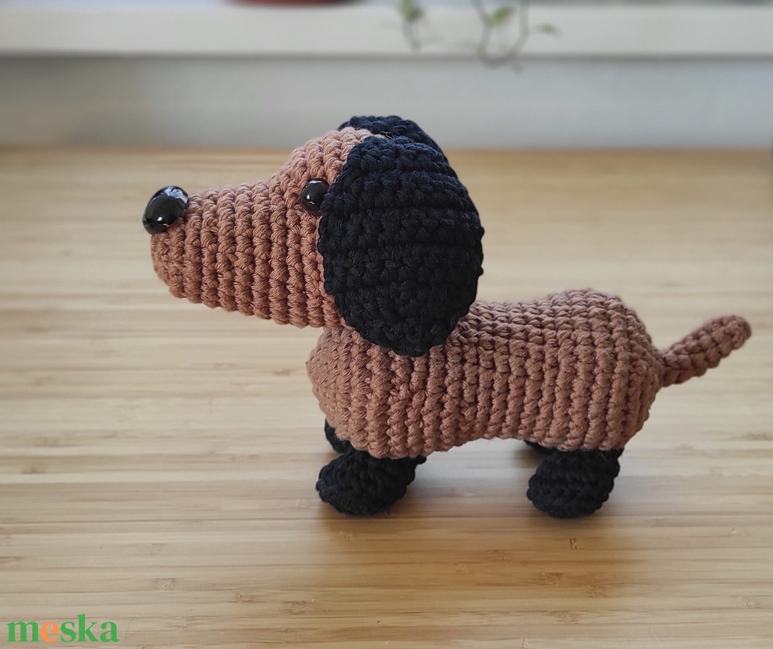 Horgolt tacskó minta - diy (csináld magad) - szabásminta, útmutató - horgolási minta - Meska.hu Horgolt tacskó minta - diy (csináld magad) - szabásminta, útmutató - horgolási minta - Meska.hu