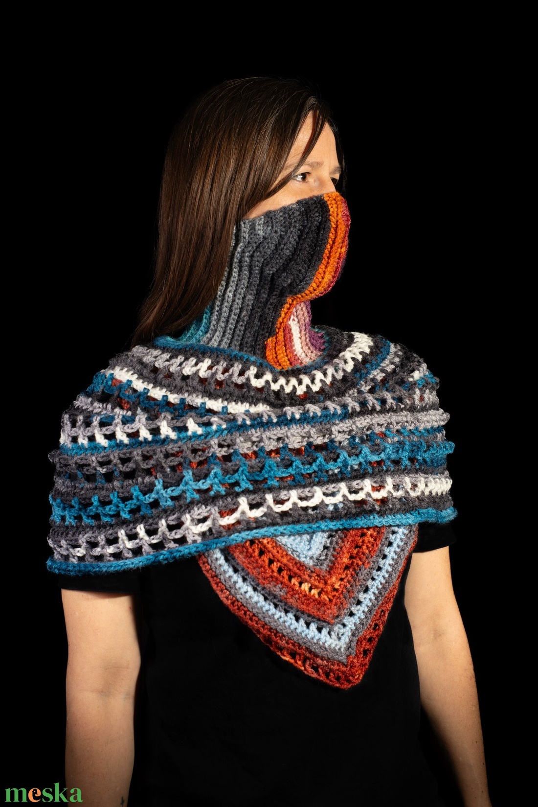 Teyra horgolt felső- Január 2026 - ruha & divat - női ruha - poncsó - Meska.hu