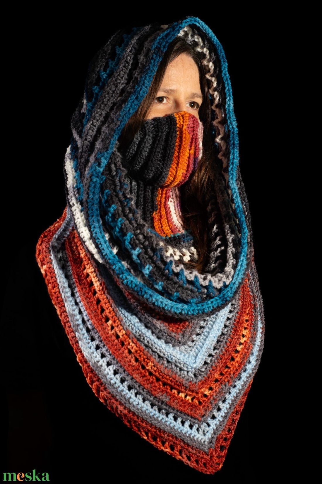 Teyra horgolt felső- Január 2026 - ruha & divat - női ruha - poncsó - Meska.hu