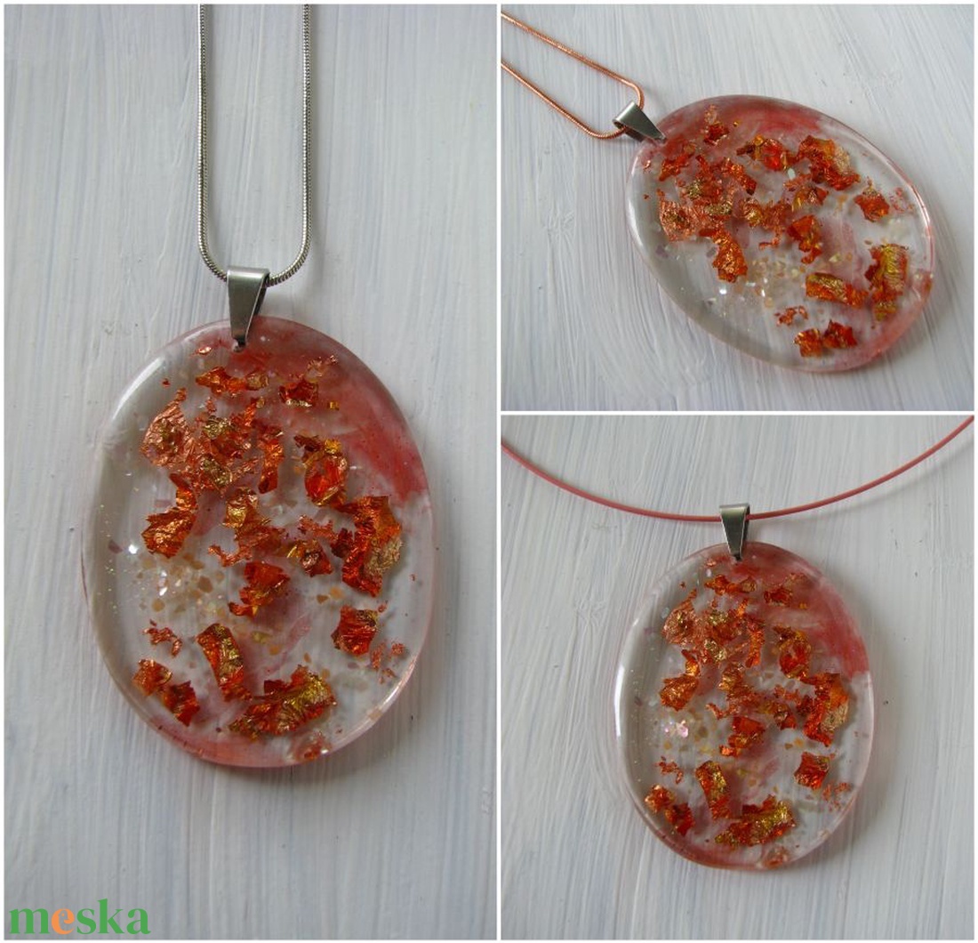 Áttetsző rose gold gyanta medál, nyaklánc gyanta ékszer - ékszer - nyaklánc - medálos nyaklánc - Meska.hu Áttetsző rose gold gyanta medál, nyaklánc gyanta ékszer - ékszer - nyaklánc - medálos nyaklánc - Meska.hu