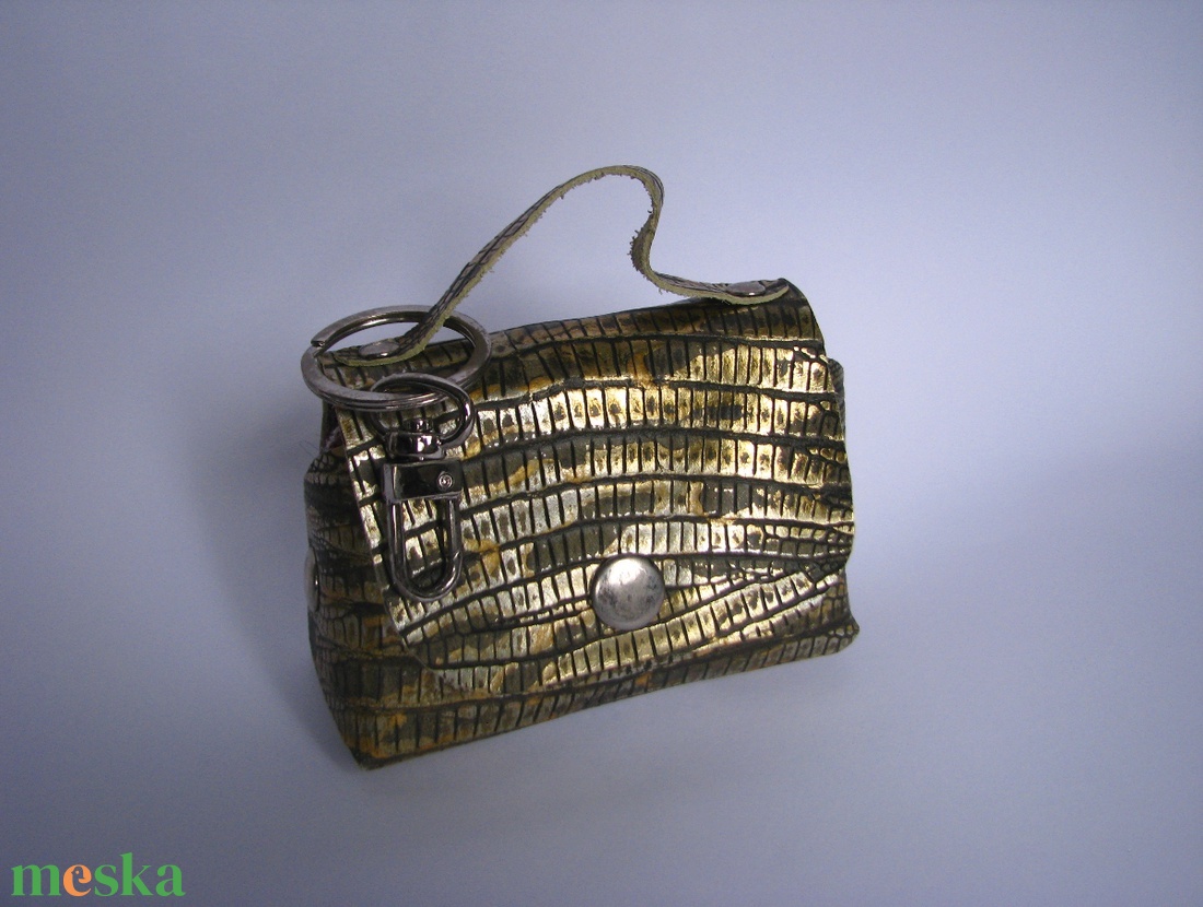 Mini táska kulcstartó táskadísz  - táska & tok - kulcstartó & táskadísz - táskadísz - Meska.hu