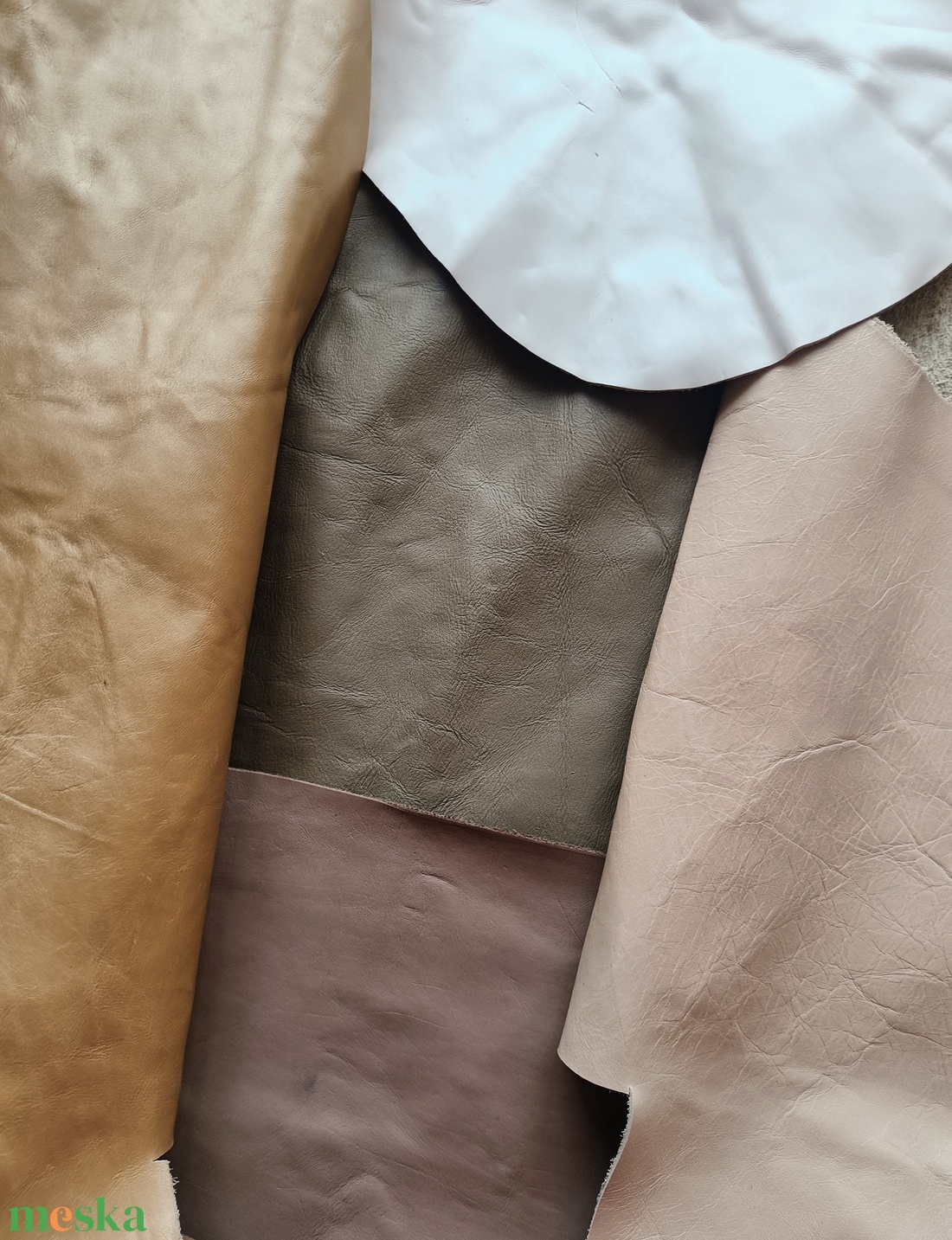 Tappancsos bőr kulcstartó, táskadísz szett - táska & tok - kulcstartó & táskadísz - kulcstartó - Meska.hu