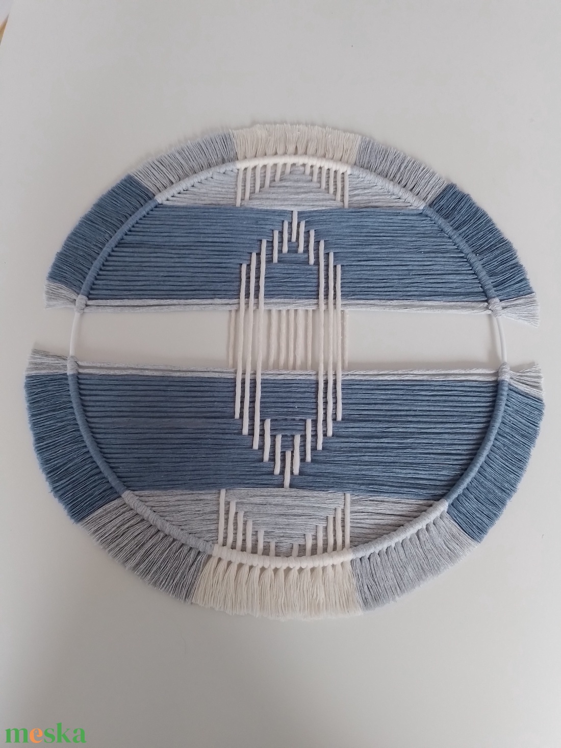 makramé falidísz I. - 30 cm - otthon & életmód - dekoráció - fali és függő dekoráció - falra akasztható dekor - Meska.hu makramé falidísz I. - 30 cm - otthon & életmód - dekoráció - fali és függő dekoráció - falra akasztható dekor - Meska.hu