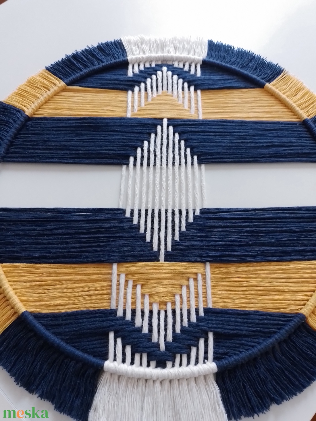 makramé falidísz VII. - 30 cm - otthon & életmód - dekoráció - fali és függő dekoráció - falra akasztható dekor - Meska.hu makramé falidísz VII. - 30 cm - otthon & életmód - dekoráció - fali és függő dekoráció - falra akasztható dekor - Meska.hu