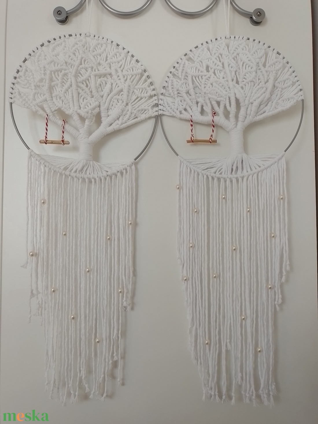 életfa 25 cm átmérőjű karikán - otthon & életmód - dekoráció - fali és függő dekoráció - falra akasztható dekor - Meska.hu