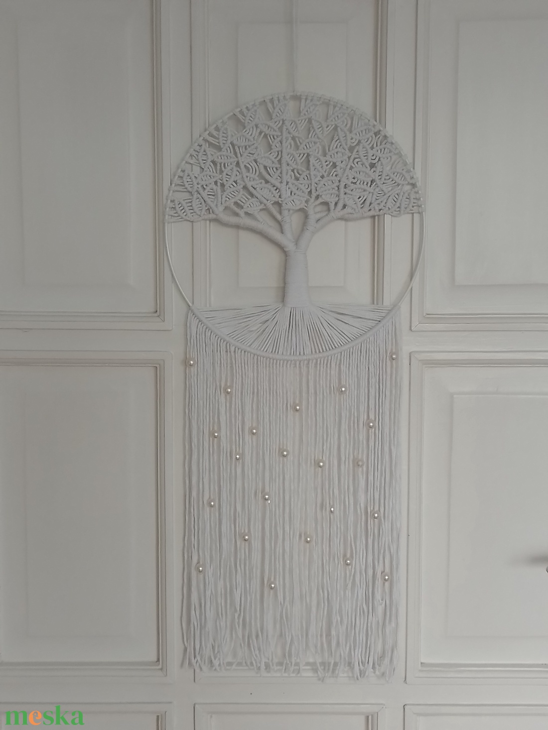 Makramé életfa 25 cm-es karikán - esküvő - emlék & ajándék - szülőköszöntő ajándék - Meska.hu Makramé életfa 25 cm-es karikán - esküvő - emlék & ajándék - szülőköszöntő ajándék - Meska.hu