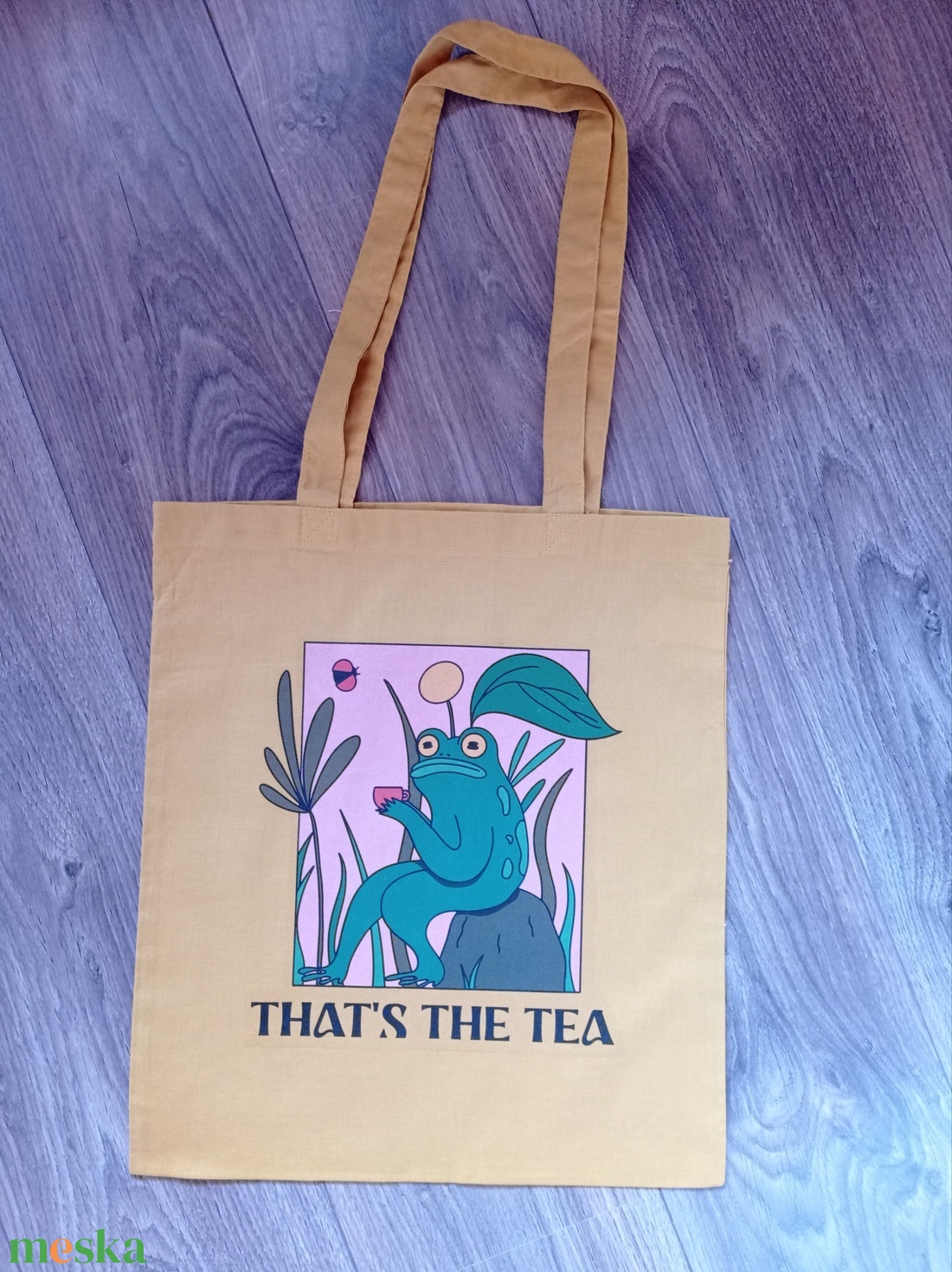 BÉKA - (That's the Tea) textiltáska - táska & tok - bevásárlás & shopper táska - shopper, textiltáska, szatyor - Meska.hu BÉKA - (That's the Tea) textiltáska - táska & tok - bevásárlás & shopper táska - shopper, textiltáska, szatyor - Meska.hu