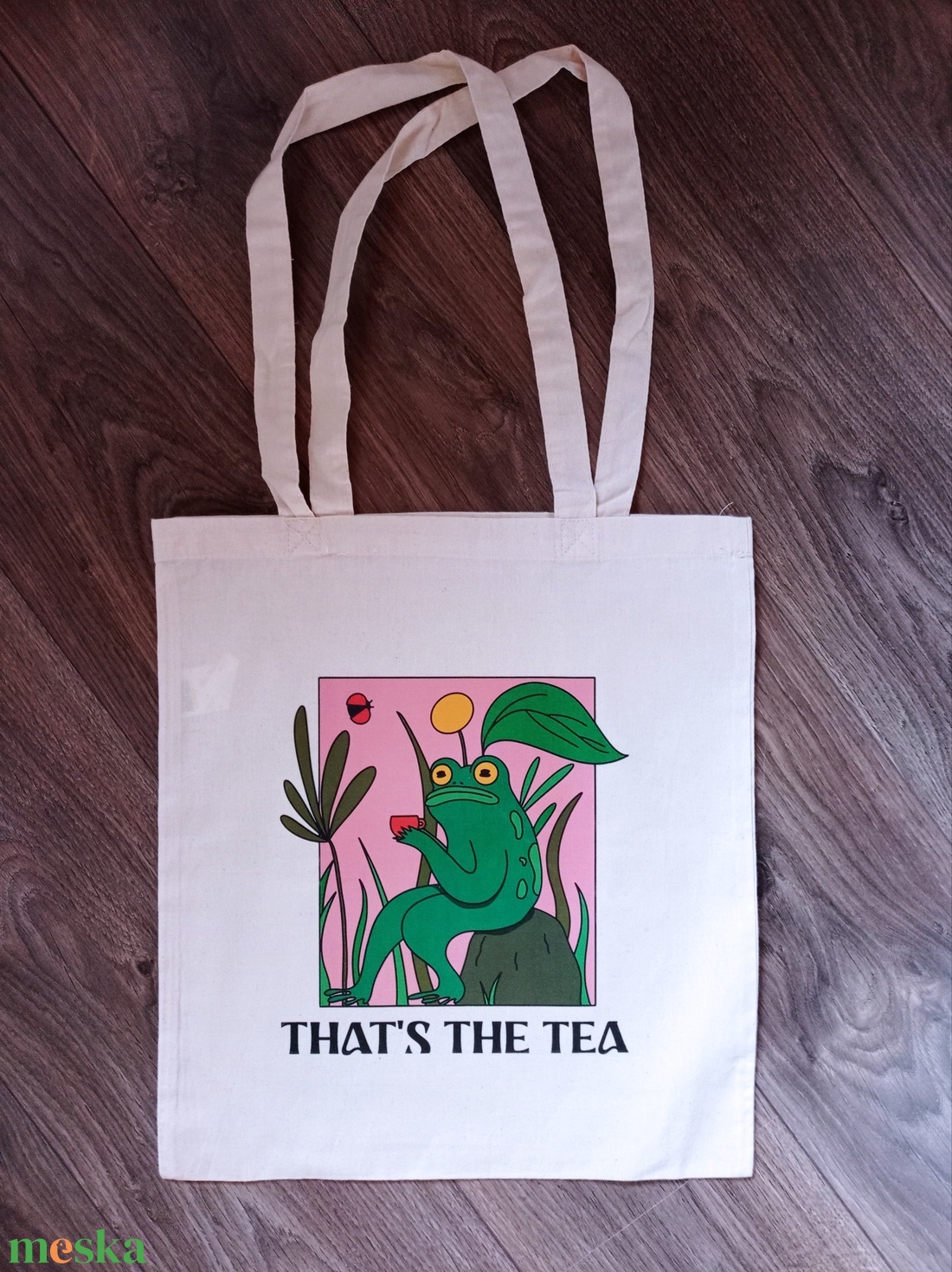 BÉKA - (That's the Tea) textiltáska - táska & tok - bevásárlás & shopper táska - shopper, textiltáska, szatyor - Meska.hu BÉKA - (That's the Tea) textiltáska - táska & tok - bevásárlás & shopper táska - shopper, textiltáska, szatyor - Meska.hu