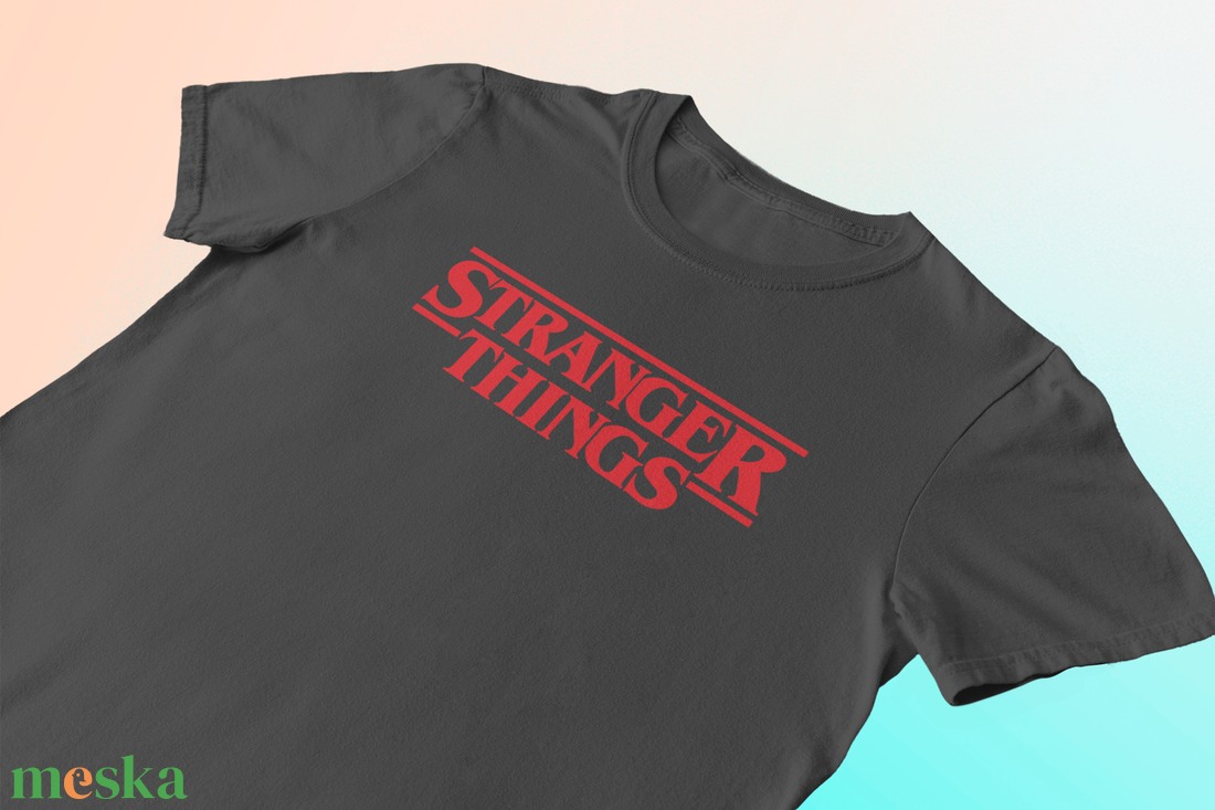 STRANGER THINGS póló - ruha & divat - férfi ruha - póló - Meska.hu STRANGER THINGS póló - ruha & divat - férfi ruha - póló - Meska.hu