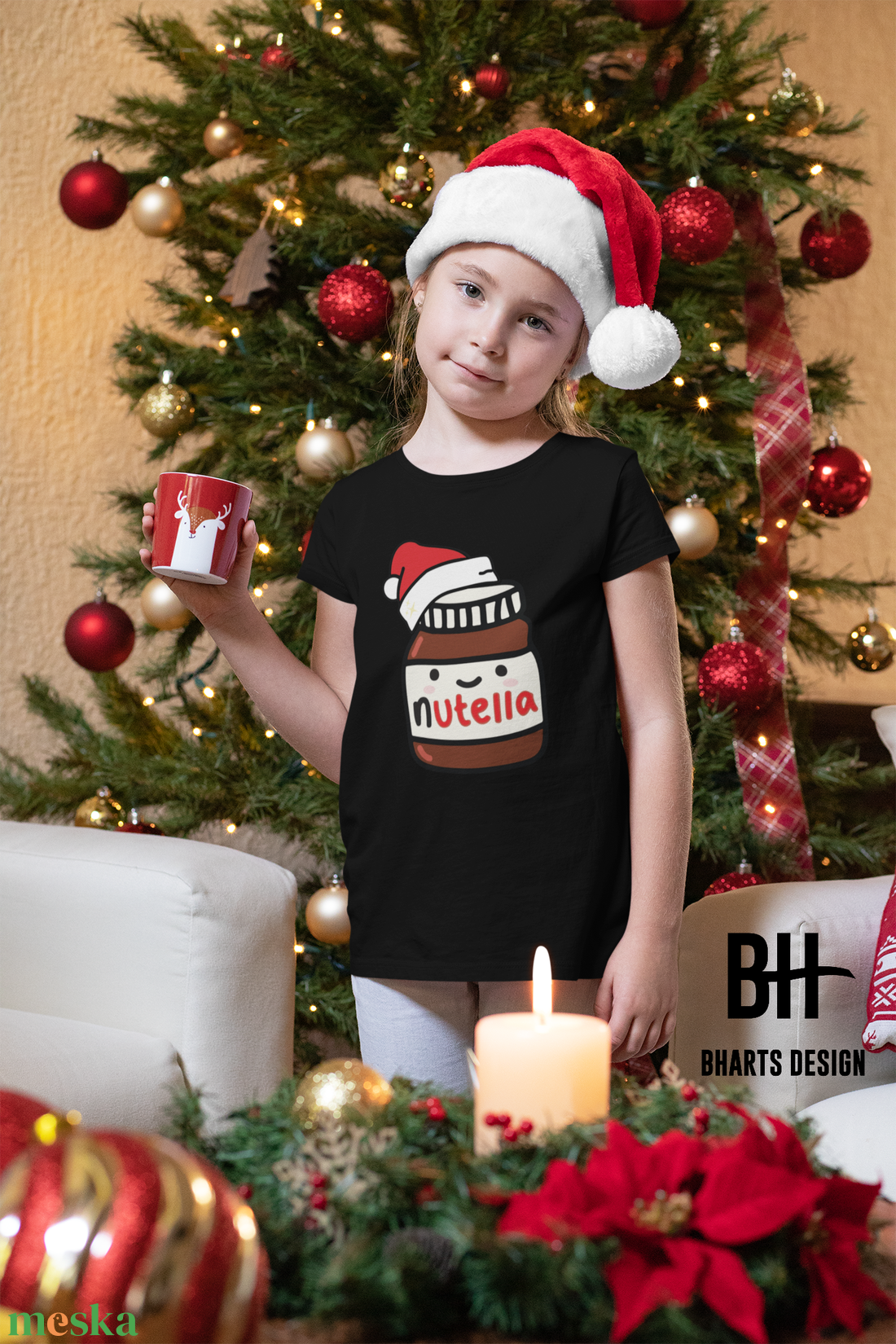 NUTELLA -gyerek póló karácsonyra/mikulásra - ruha & divat - női ruha - póló, felső - Meska.hu NUTELLA -gyerek póló karácsonyra/mikulásra - ruha & divat - női ruha - póló, felső - Meska.hu