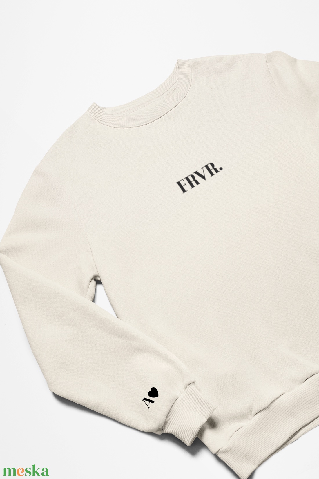 FOREVER páros/egyéni pulóver saját betűvel és évszámmal - ruha & divat - női ruha - pulóver - Meska.hu