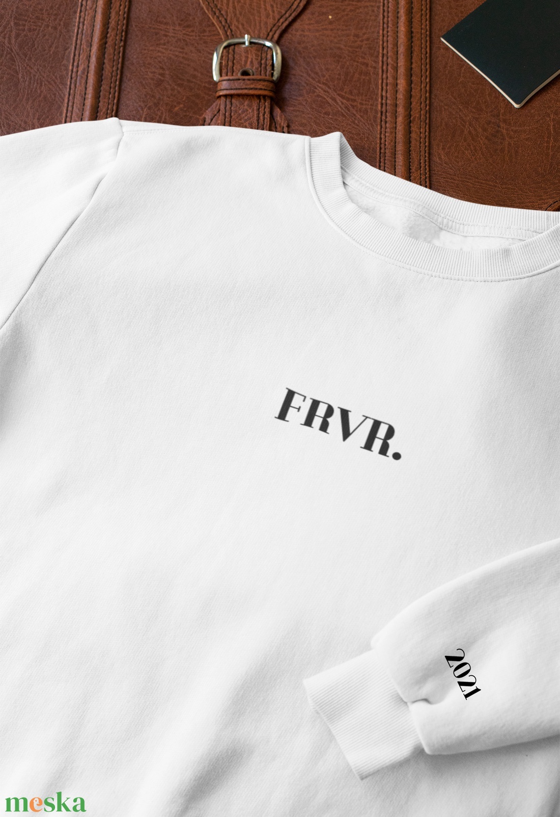 FOREVER páros/egyéni pulóver saját betűvel és évszámmal - ruha & divat - női ruha - pulóver - Meska.hu