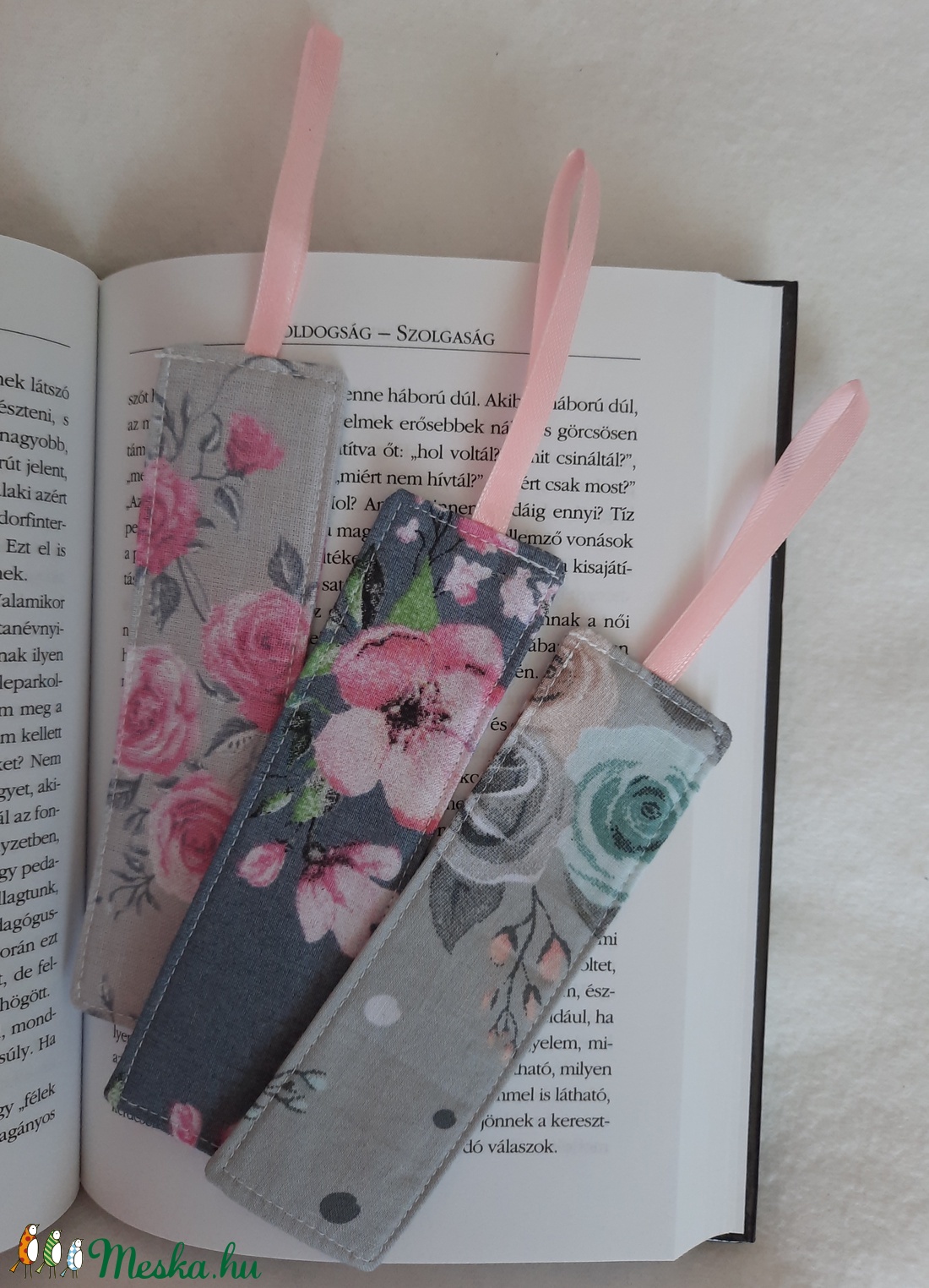 Textil - Könyvjelző  - otthon & életmód - papír, írószer - Meska.hu