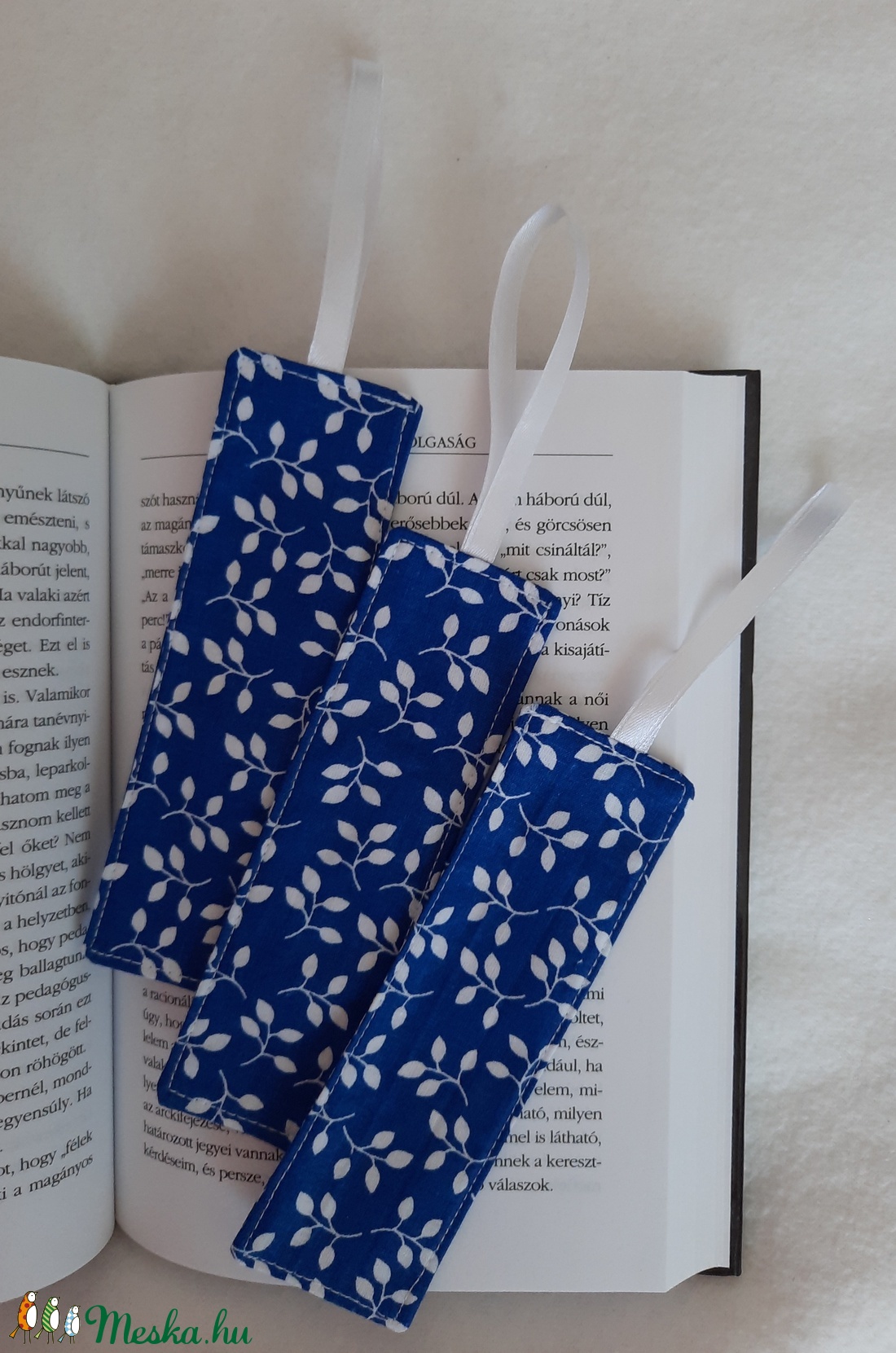 Textil - Könyvjelző  - otthon & életmód - papír, írószer - Meska.hu