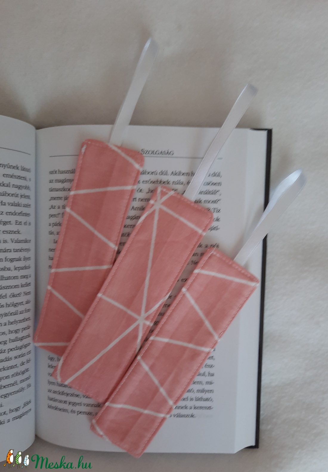 Textil - Könyvjelző  - otthon & életmód - papír, írószer - Meska.hu