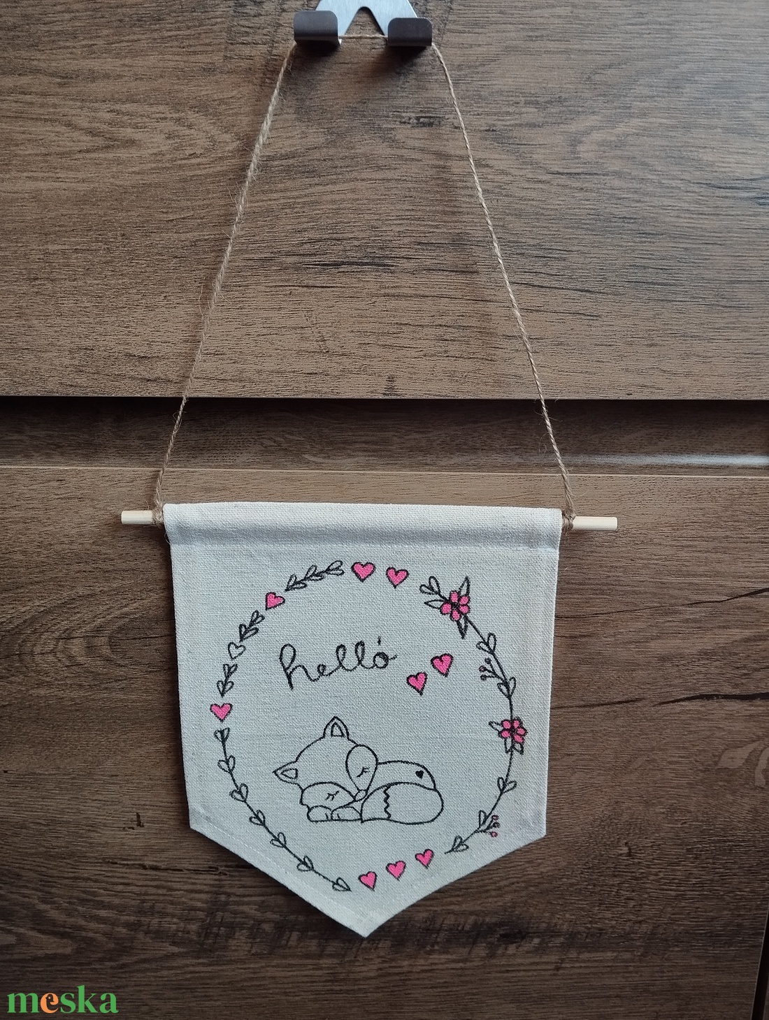 Fali dekoráció gyerekszobába - baba - mama - babaszoba dekoráció - babaszoba kép - Meska.hu