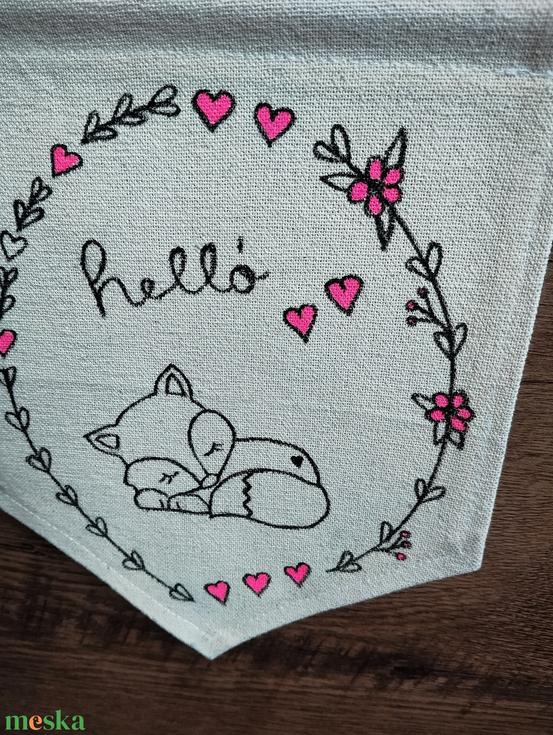 Fali dekoráció gyerekszobába - baba - mama - babaszoba dekoráció - babaszoba kép - Meska.hu