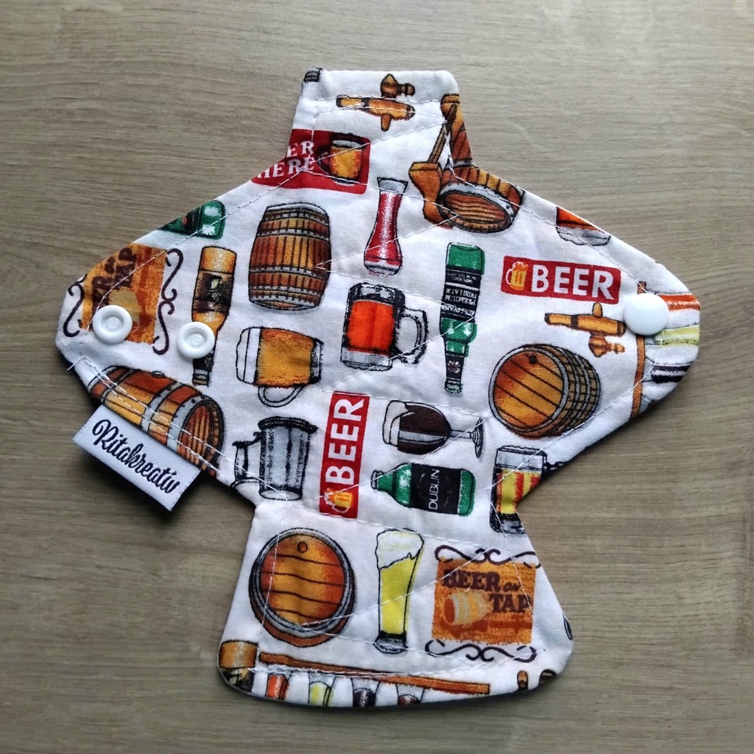 Sörös tisztasági mosható betét 18cm -  - Meska.hu