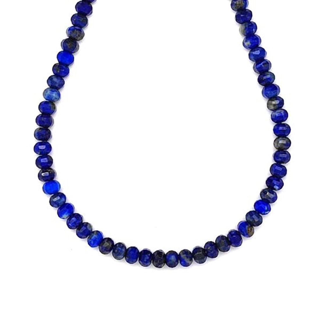 Lapis lazuli fazettált korong 4x3mm ékszerkészítő alapanyag (füzér) - kellékek & szerszámok - ásvány alapanyag - ásványfüzér - Meska.hu