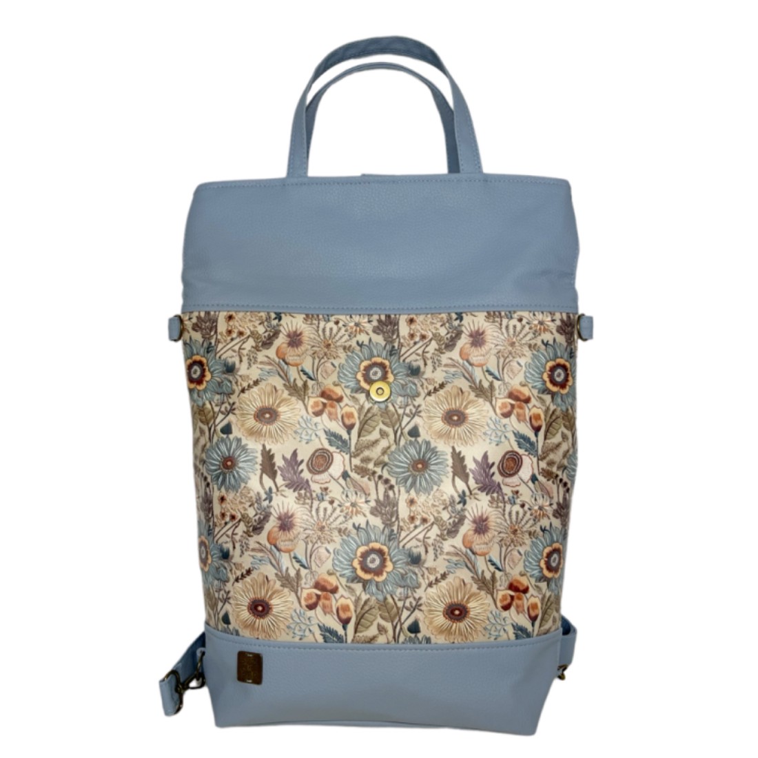 SuziartBag Kék virágos 2in1 hátizsák - táska & tok - kézitáska & válltáska - válltáska - Meska.hu SuziartBag Kék virágos 2in1 hátizsák - táska & tok - kézitáska & válltáska - válltáska - Meska.hu