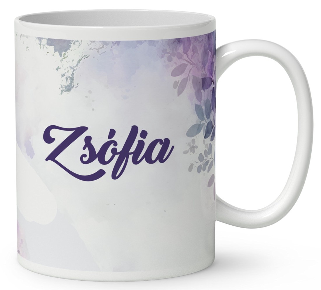 Névvel kérhető - Kalandor levendulás manó mintás bögre - otthon & életmód - konyhafelszerelés, tálalás - tálalás - bögre & csésze - Meska.hu