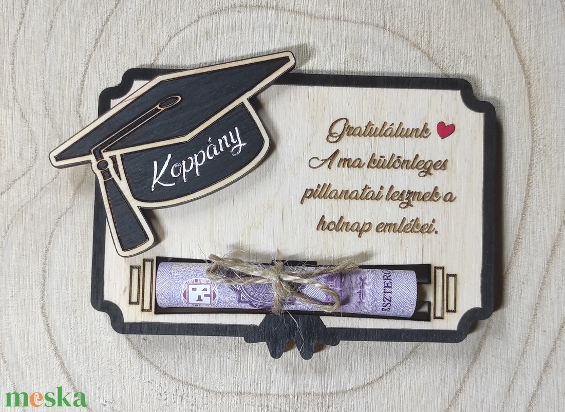 Ballagási pénzátadó - esküvő - emlék & ajándék - nászajándék - esküvői pénzátadó boríték, kártya - Meska.hu