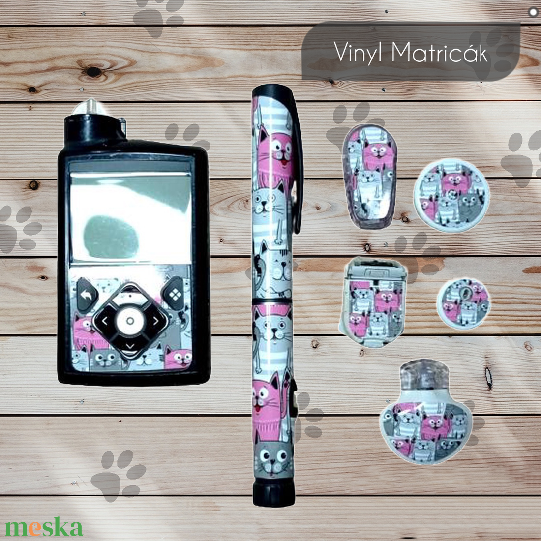 Inzulintollra matrica - Novopen, Humapen, Sanofi - otthon & életmód - papír, írószer - matrica, matrica csomag - Meska.hu