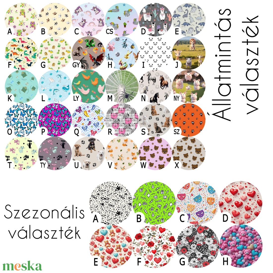 Sibionics vércukormérő szenzorhoz mintás tapasz (dekor szenzortapasz) 5 db/csomag - szépségápolás - egészségmegőrzési kellékek - vércukormérő szenzor tapasz - Meska.hu