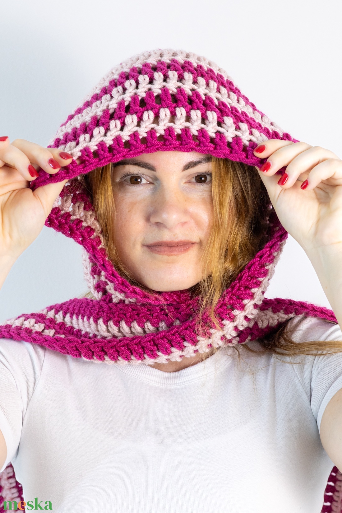 Sapka sál - ruha & divat - sál, sapka, kendő - sapka & sál szett - Meska.hu