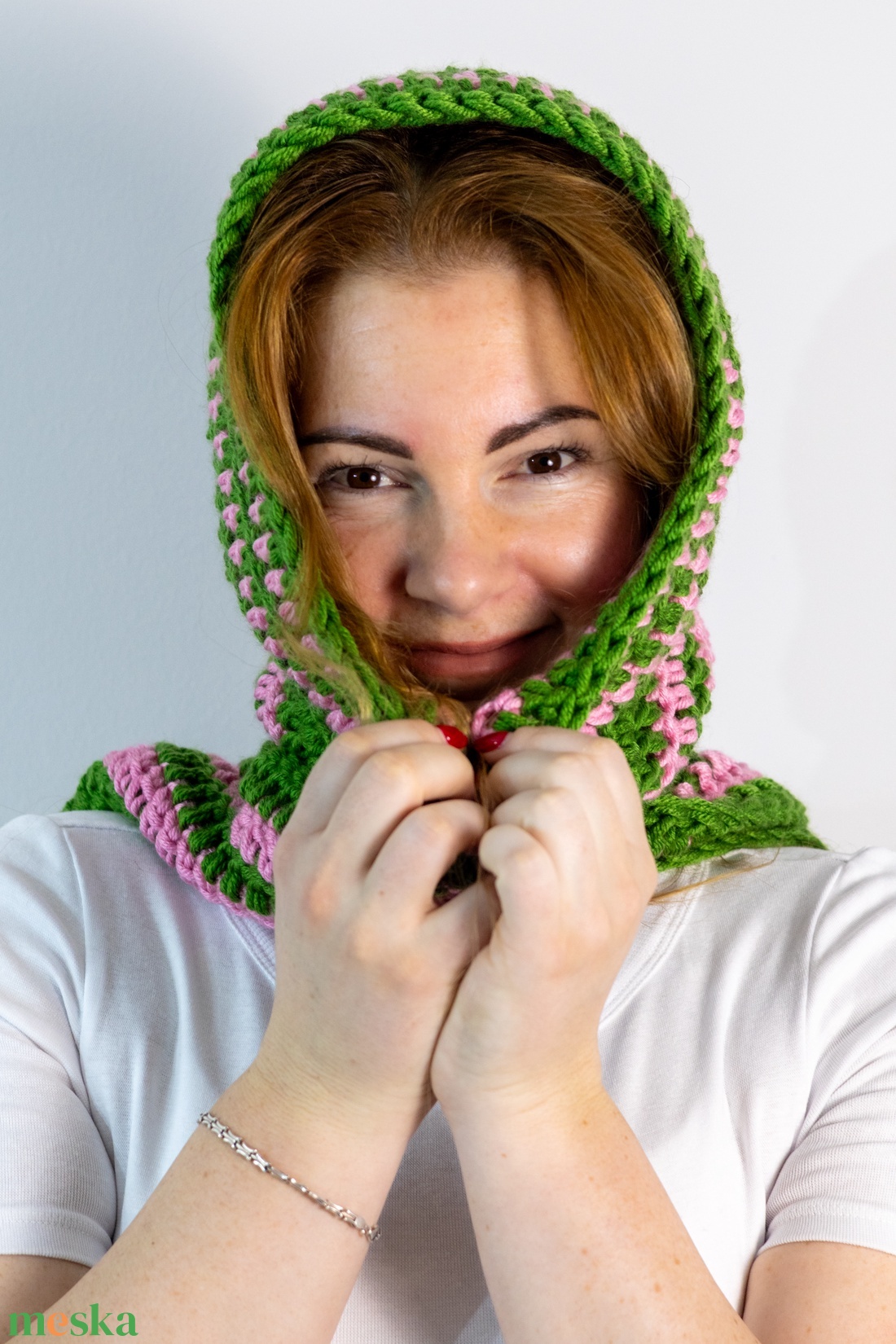 Sapka sál - ruha & divat - sál, sapka, kendő - sapka & sál szett - Meska.hu