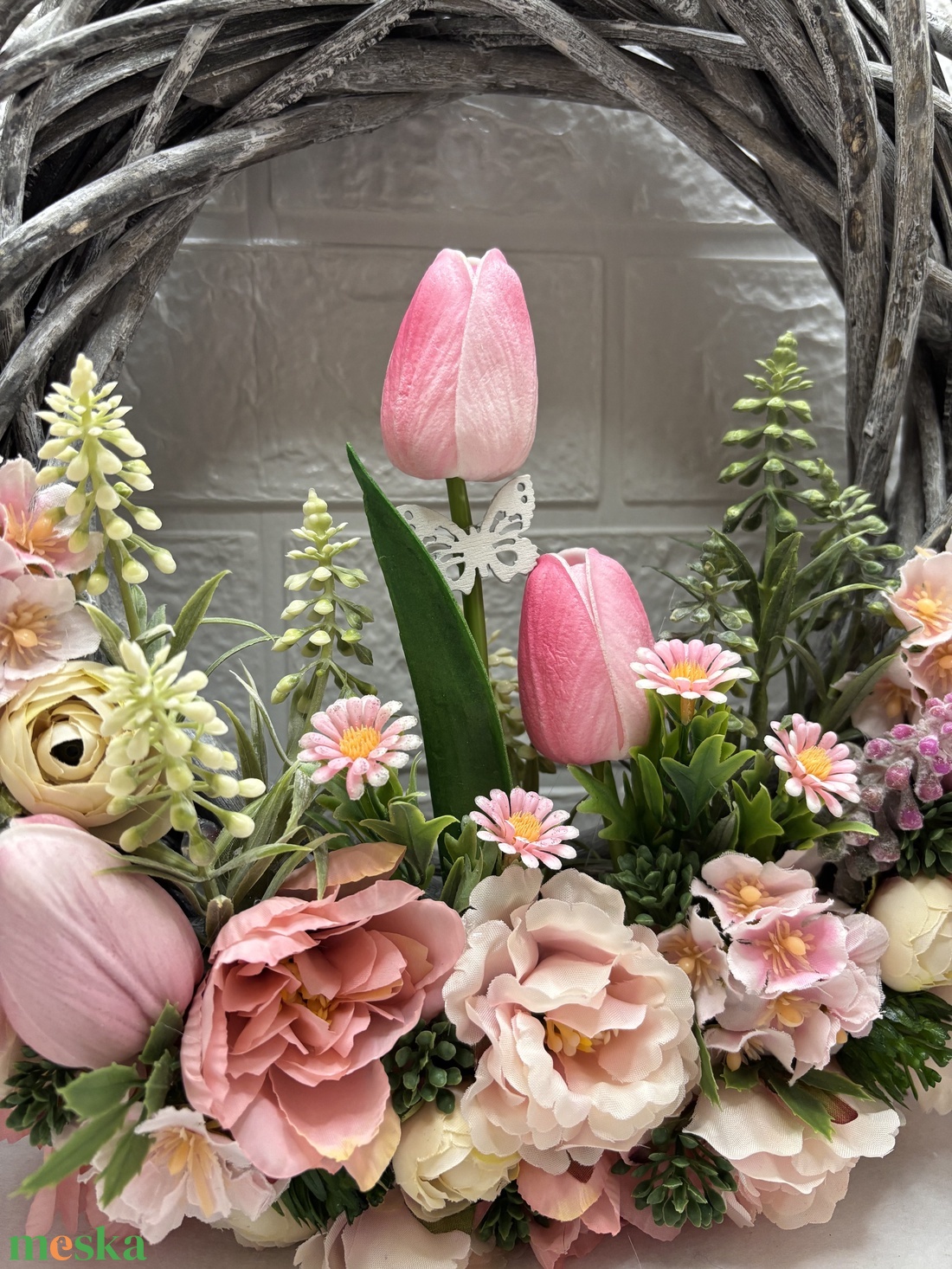 Tavaszi tulipános ajtódísz - otthon & életmód - dekoráció - ajtó- és ablak dekoráció - ajtódísz & kopogtató - Meska.hu Tavaszi tulipános ajtódísz - otthon & életmód - dekoráció - ajtó- és ablak dekoráció - ajtódísz & kopogtató - Meska.hu