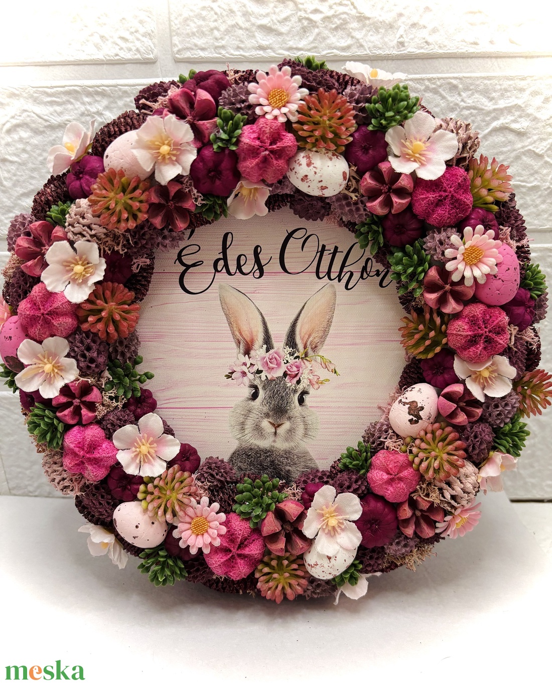 Tavaszi ajtódísz  - otthon & életmód - dekoráció - ajtó- és ablak dekoráció - ajtódísz & kopogtató - Meska.hu