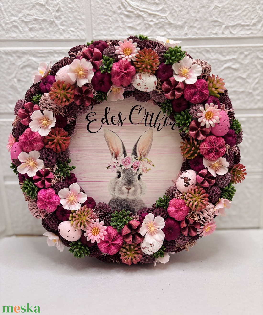 Tavaszi ajtódísz  - otthon & életmód - dekoráció - ajtó- és ablak dekoráció - ajtódísz & kopogtató - Meska.hu