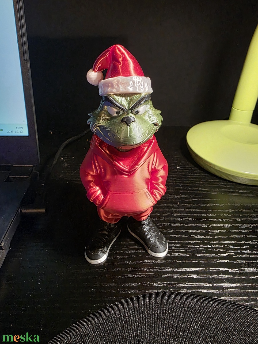 Grincs figura - karácsony - karácsonyi lakásdekoráció - karácsonyfadíszek - Meska.hu
