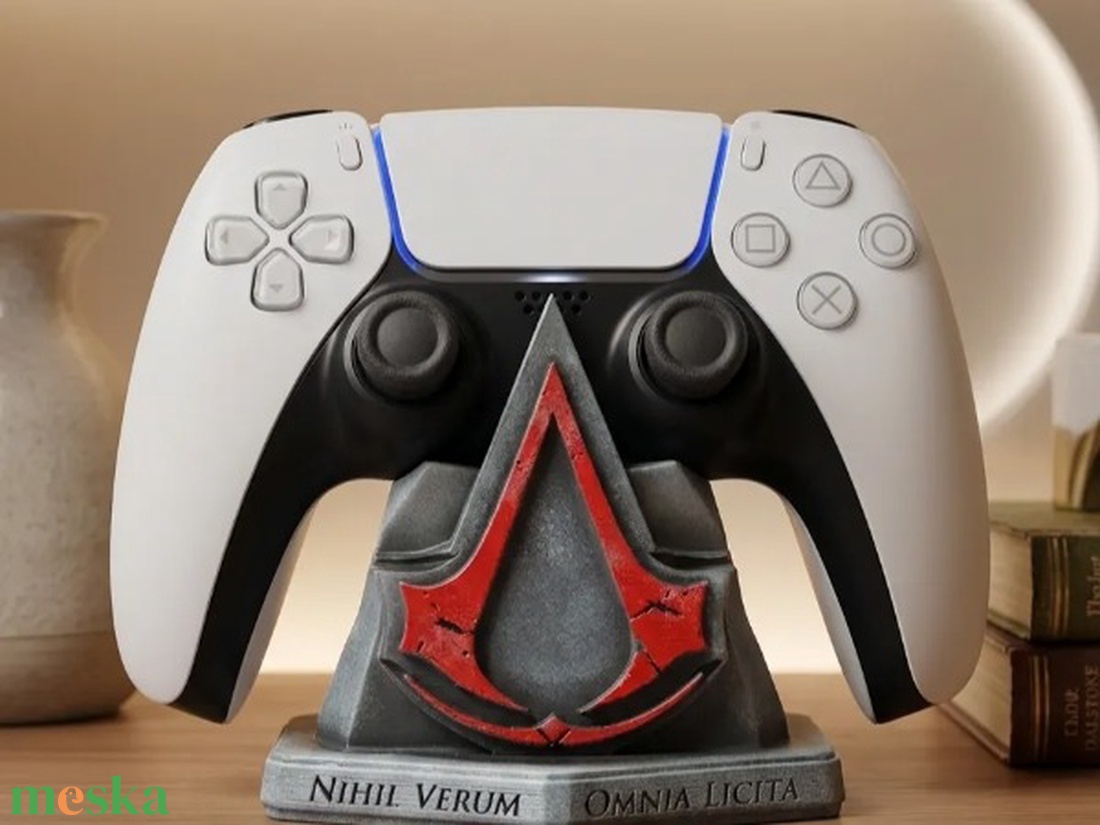 Assassin�s Creed stílusú gamer dekoráció - otthon & életmód - tárolás & rendszerezés - kontroller tartók - Meska.hu