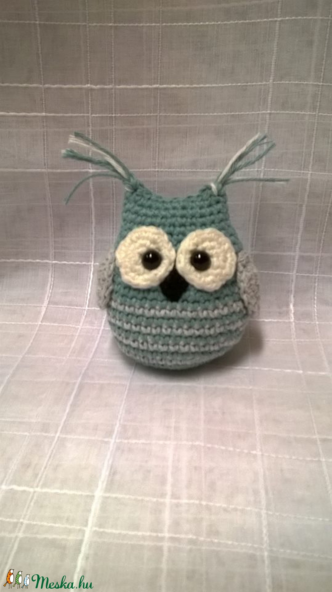 Bagoly Bonca- horgolt, amigurumi bagoly  -  - Meska.hu