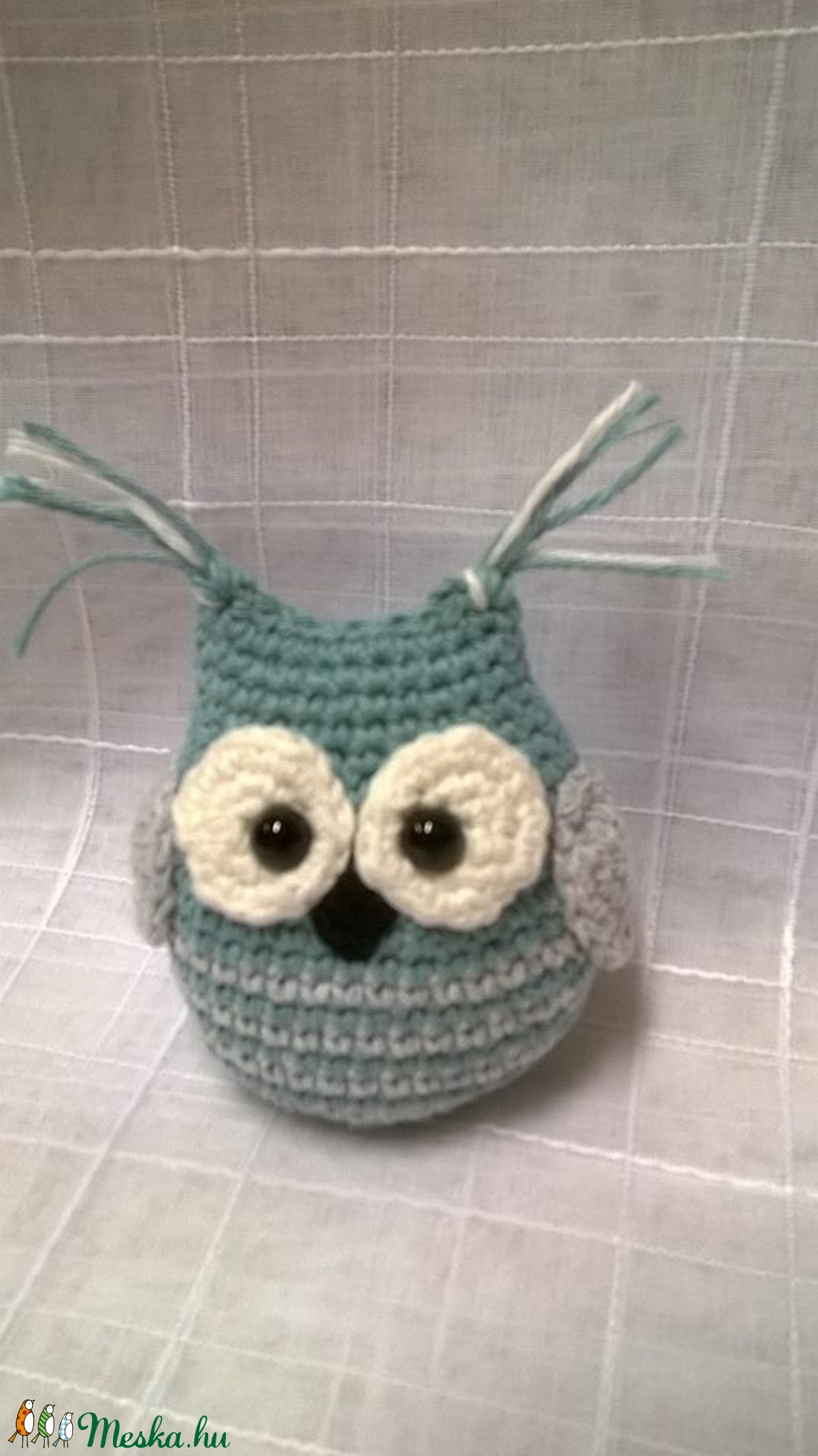 Bagoly Bonca- horgolt, amigurumi bagoly  -  - Meska.hu