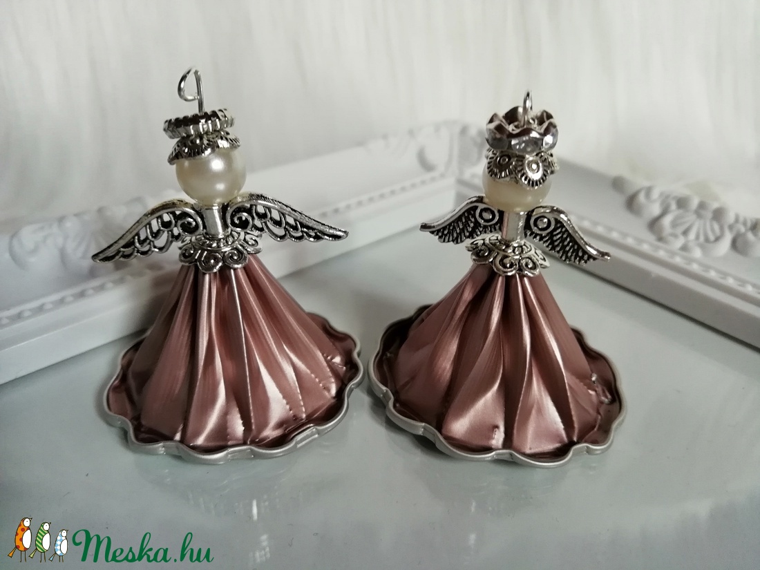 Karácsonyi angyalka kávékapszulából -  - Meska.hu