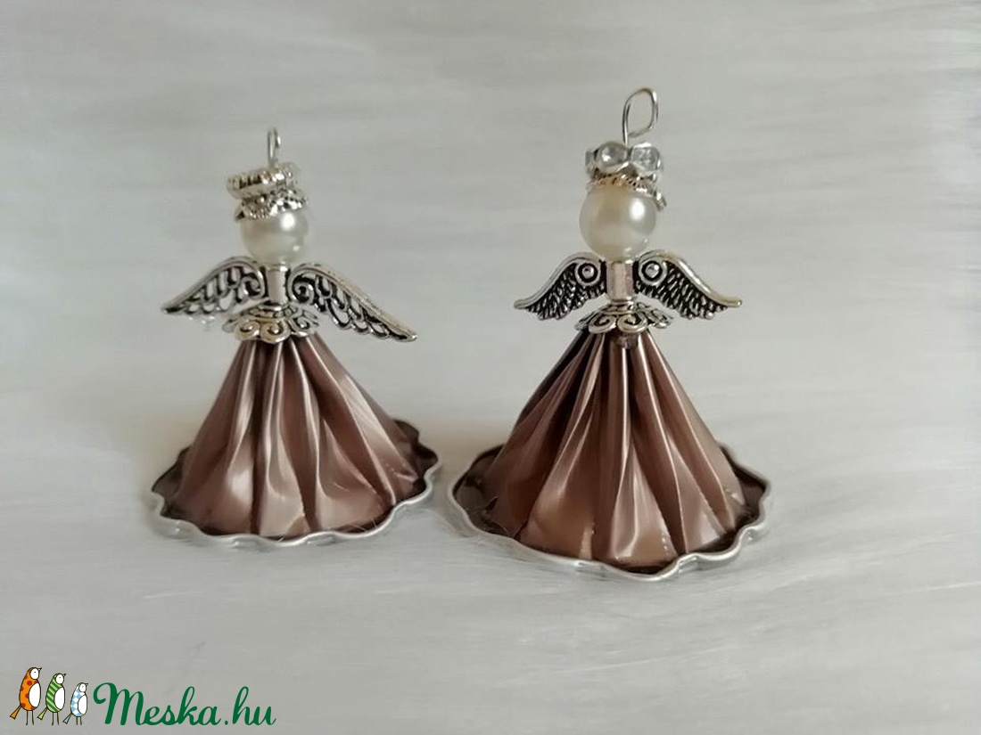 Karácsonyi angyalka kávékapszulából -  - Meska.hu