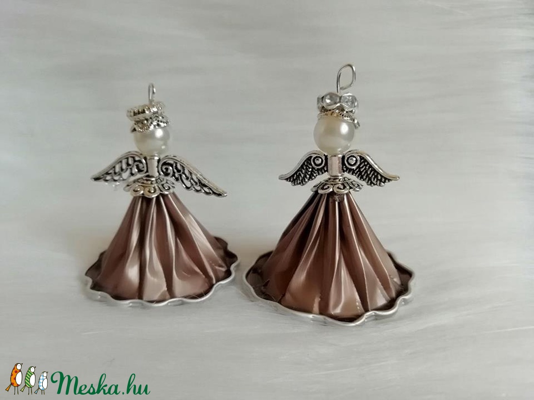 Karácsonyi angyalka kávékapszulából -  - Meska.hu