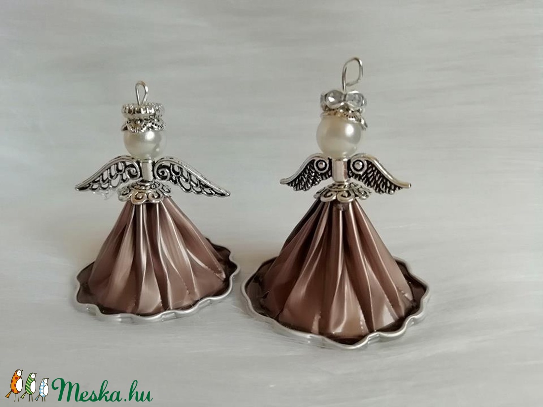 Karácsonyi angyalka kávékapszulából -  - Meska.hu