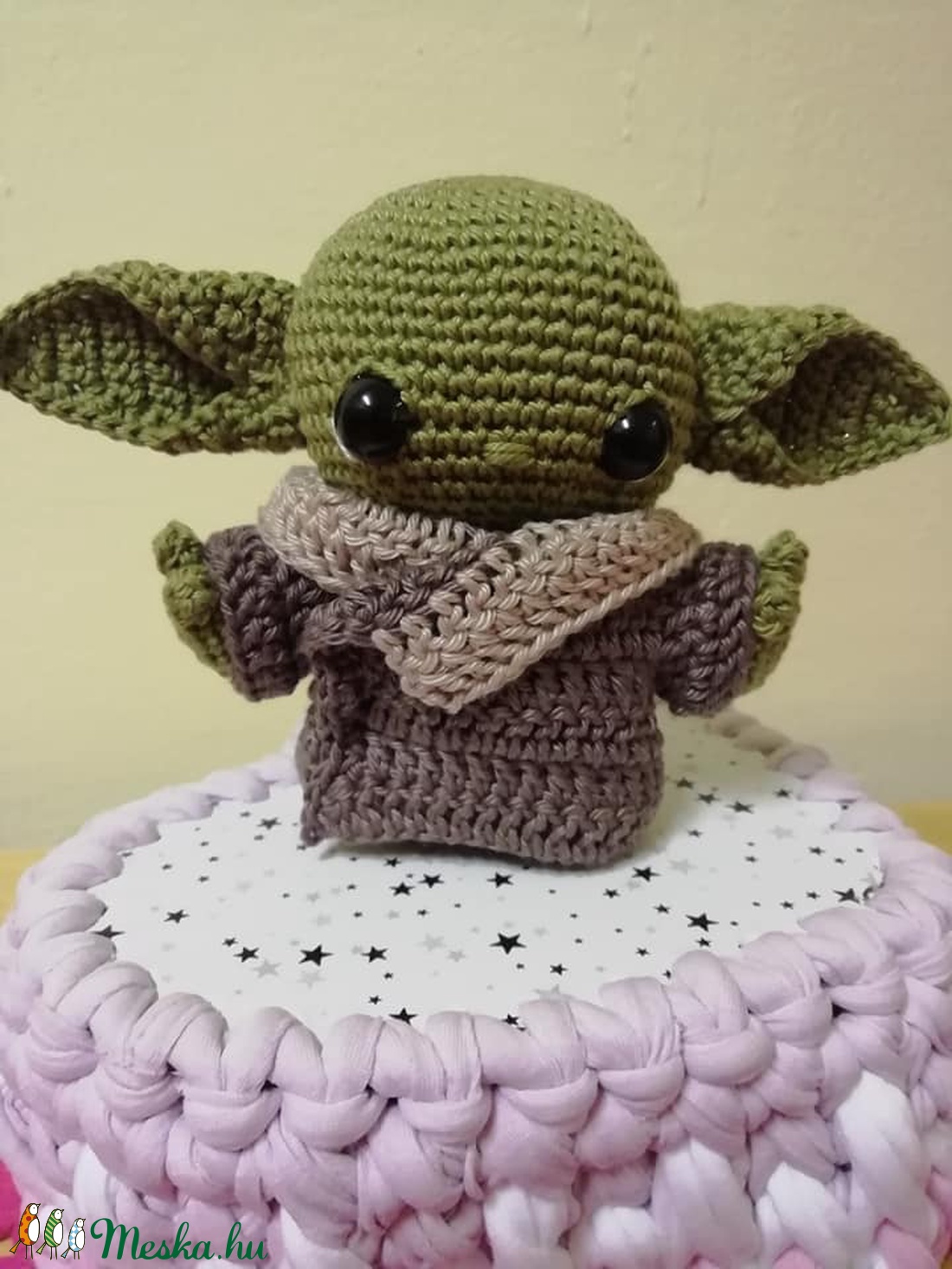 Horgolt Baby Yoda - - Meska.hu Horgolt Baby Yoda - - Meska.hu