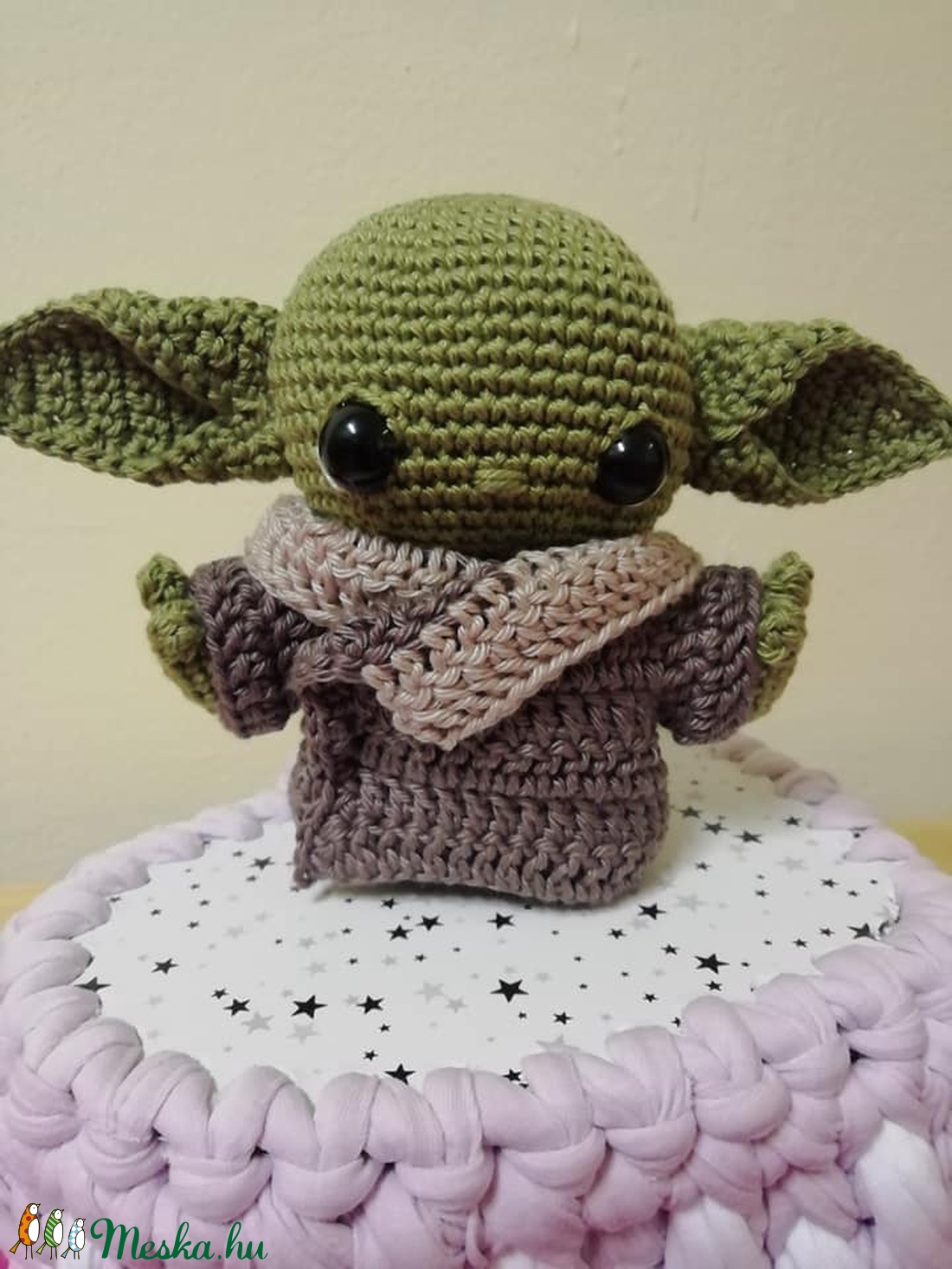 Horgolt Baby Yoda - - Meska.hu Horgolt Baby Yoda - - Meska.hu