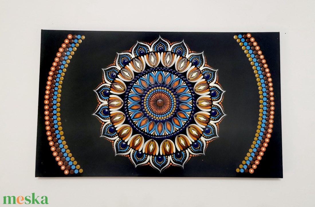 Stabilitás, egyensúly mandala  - otthon & életmód - dekoráció - spiritualitás - mandala - Meska.hu