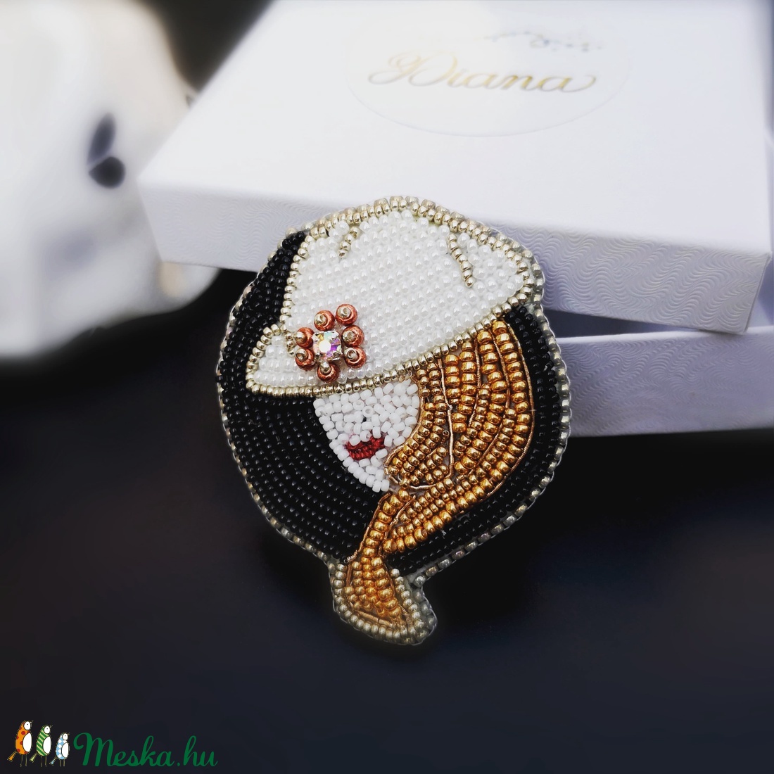 Női arc- Bross - ékszer - kitűző és bross - kitűző - Meska.hu Női arc- Bross - ékszer - kitűző és bross - kitűző - Meska.hu